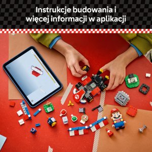 LEGO Super Mario Mario Kart™ — Interaktywna figurka LEGO® Mario™ i Standard Kart (72043) 6