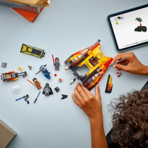 Star Wars Płomienny śmigacz śnieżny (75414) 3