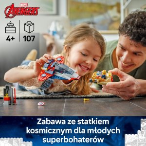 LEGO Marvel Kapitan Ameryka przeciw Thanos (76319) 2