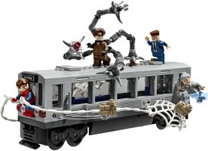 LEGO Marvel Spider-Man kontra Doc Ock — scena w metrze (76321) 8