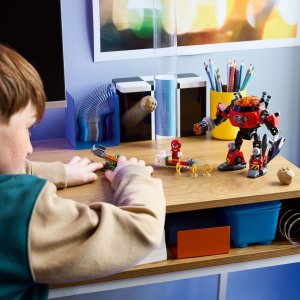 LEGO Sonic the Hedgehog Knuckles kontra Dr. Eggman w mechu Egg Crusher (77005) 3