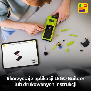 LEGO Speed champions Samochód sportowy Dodge Challenger SRT Hellcat (77237) 6