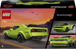 LEGO Speed champions Samochód sportowy Dodge Challenger SRT Hellcat (77237) 10