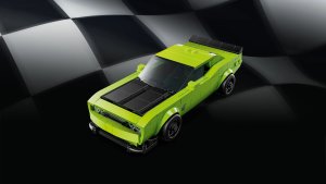 Speed champions Samochód sportowy Dodge Challenger SRT Hellcat (77237) 2