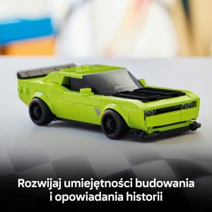 LEGO Speed champions Samochód sportowy Dodge Challenger SRT Hellcat (77237) 4