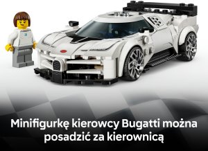 LEGO Speed champions Hipersamochód Bugatti Centodieci (77240) 5