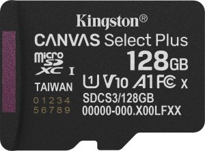 Karta Kingston Canvas Select Plus MicroSDXC 128 GB UHS-I/U1 A1 V10 (SDCS3/128GB) 2