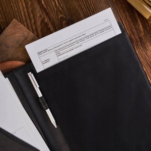 Skórzany biwuar A4 organizer na dokumenty aktówka Paolo Peruzzi T-42-BL 6