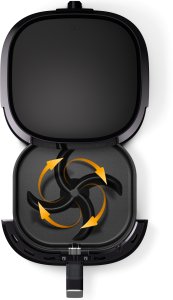 Frytownica beztłuszczowa PHILIPS HD9270/90 (6.2l /2000W /Czarny ) 6