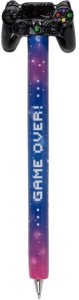 Zestaw dla Gracza - Kubek GAME OVER + Długopis z Kontrolerem + Czarny Brelok z Padem 7