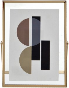 Ramka na zdjęcia 13x18 cm złota średnia 2