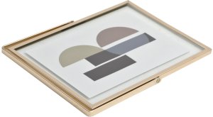 Ramka na zdjęcia 13x18 cm złota średnia 5