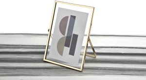 Ramka na zdjęcia 13x18 cm złota średnia 6