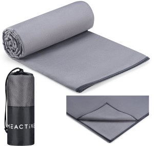 Ręcznik szybkoschnący z mikrofibry Szary 180x100cm 3