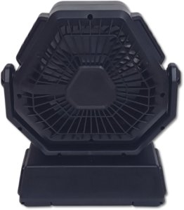 Wiatrak - Wentylator warsztatowy akumulatorowy - Czarny 6