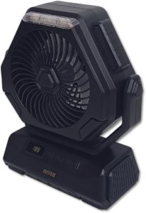 Wiatrak - Wentylator warsztatowy akumulatorowy - Czarny 7