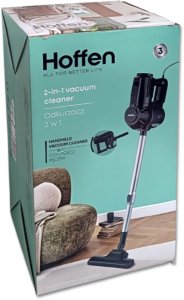 Bezworkowy odkurzacz pionowy 2w1 - Hoffen 600W 4