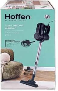 Bezworkowy odkurzacz pionowy 2w1 - Hoffen 600W 5