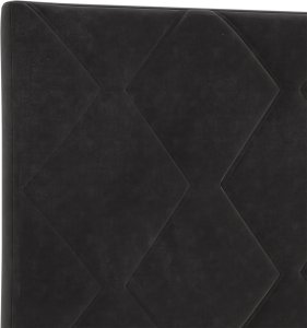 vidaXL Czarne Wezgłowie LED Bloki Diamentowe 144 cm od 3