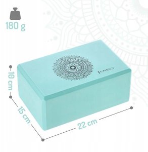 ZESTAW DO JOGI HMS MINT MATA TPE YM10 + KOSTKA KJ02 + PASEK SJ02 4