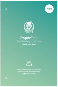 GREENMNKY PaperFeel Screen Protector for Devices up to 7" transparent 2