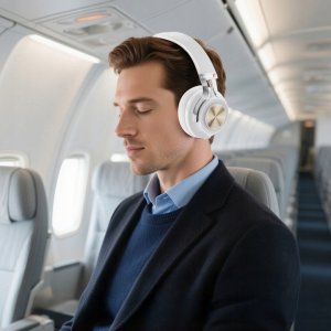 Słuchawki Bezprzewodowe FEEGAR AlphaBeat ANC Nauszne 65H Bluetooth 5.4 Mikrofon 12