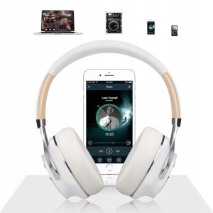 Słuchawki Bezprzewodowe FEEGAR AlphaBeat ANC Nauszne 65H Bluetooth 5.4 Mikrofon 10