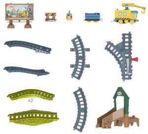 Zestaw z lokomotywš z napędem Tomek i Przyjaciele Friends at Work 2