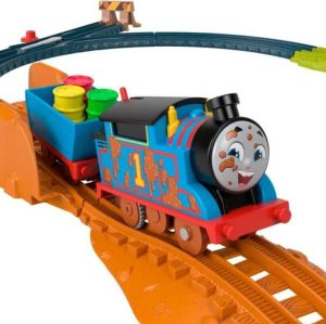 Zestaw z lokomotywš z napędem Tomek i Przyjaciele Błotna przygoda 2