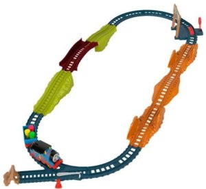 Zestaw z lokomotywš z napędem Tomek i Przyjaciele Błotna przygoda 6