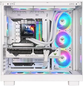 Chłodzenie wodne Thermaltake MAGFloe 420 Ultra AIO Liquid Cooler White 6