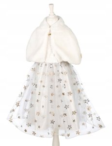 Souza! Futrzana Narzutka Sterre 5-7 lat biały 3