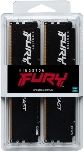 Kingston Fury Beast Black 64GB [2x32GB 5600MHz DDR5 CL36 DIMM] 5