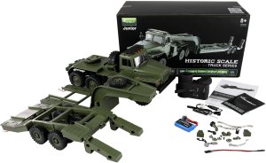 Amewi Ural B36 Militär LKW 6WD mit Tieflader 1:16 RTR grün 2