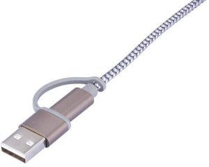 TROIKA Ladekabel TROIKA DREIZACK 4