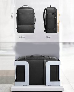 inateck Notebook-Rucksack BP03006 black 46,2L 7