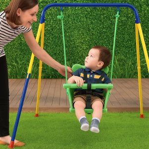 Black Forest | Stelażowa huśtawka | kubełkowa dla małych dzieci 116x140x123cm 2