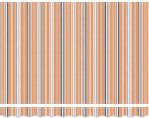 vidaXL Markiza zwijana Niebieski Morski 300x250 cm 6