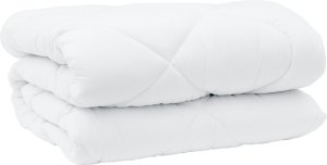 vidaXL Zimowa Kołdra z poduszką 3 pcs Biały 200 x 200 cm Mikrofibra (3377812) 2