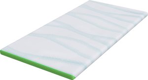 vidaXL Podkłady na materac Biały i zielony 90 x 190 cm 2