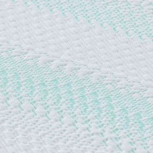 vidaXL Podkłady na materac Biały i zielony 140 x 190 cm 2