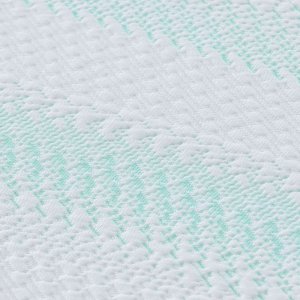 vidaXL Podkłady na materac Biały i zielony 140 x 190 cm 3