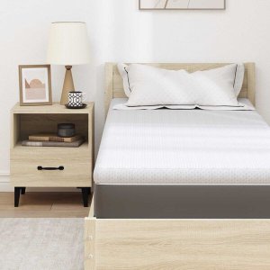 vidaXL Podkłady na materac Biały 80 x 200 cm 4