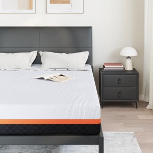 vidaXL Materace Biały, Szary 160 x 200 cm 3