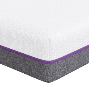 vidaXL Materace Biały i szary 100% tkanina poliestrowa jacquard 2