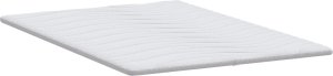 vidaXL Podkłady na materac Biały 140 x 200 cm Poliester bez kleju 4