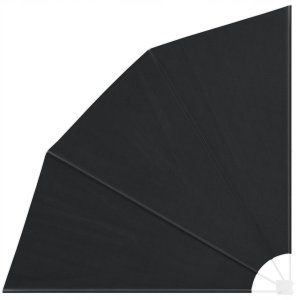 vidaXL Ekran Prywatności Balkonowej Antracyt 210 x 210 cm tkanina 2