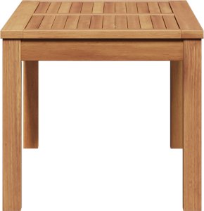 vidaXL Stół Ogrodowy Brązowy 95 x 45 x 40 cm Lite drewno tekowe 5