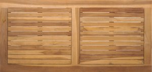 vidaXL Stół Ogrodowy Brązowy 95 x 45 x 40 cm Lite drewno tekowe 6