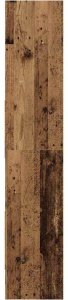 vidaXL Szafka na książki Stare drewno 60 x 35 x 180 cm 5